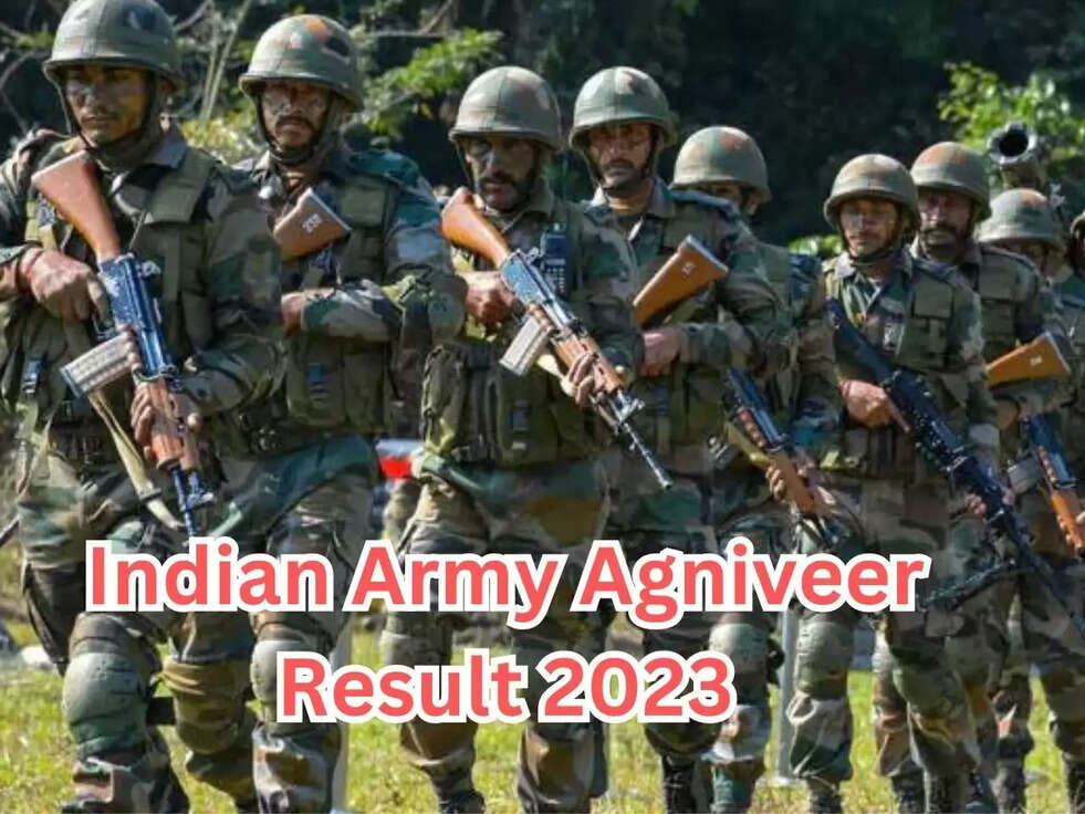 Indian Army Agniveer Result 2023