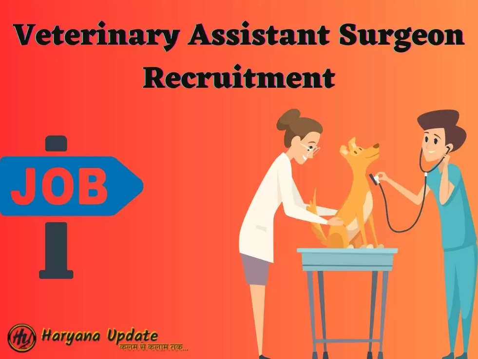 Veterinary Assistant Surgeon Recruitment