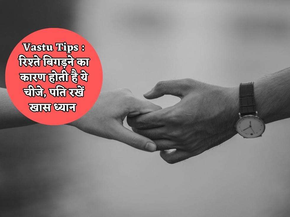 Vastu Tips : रिश्ते बिगड़ने का कारण होती है ये चीजे, पति रखें खास ध्यान 