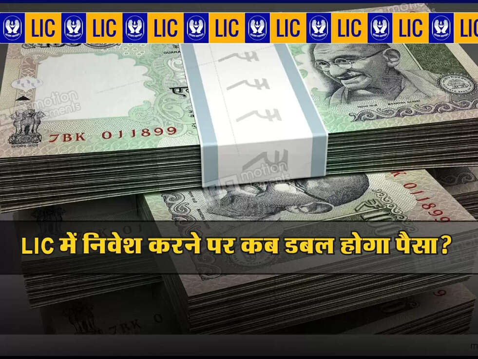 LIC : LIC में निवेश करने पर कब डबल होगा पैसा? जानें पूरी डिटेल