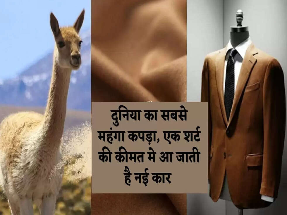 दुनिया का सबसे महंगा कपड़ा, एक शर्ट की कीमत मे आ जाती है नई कार&nbsp;