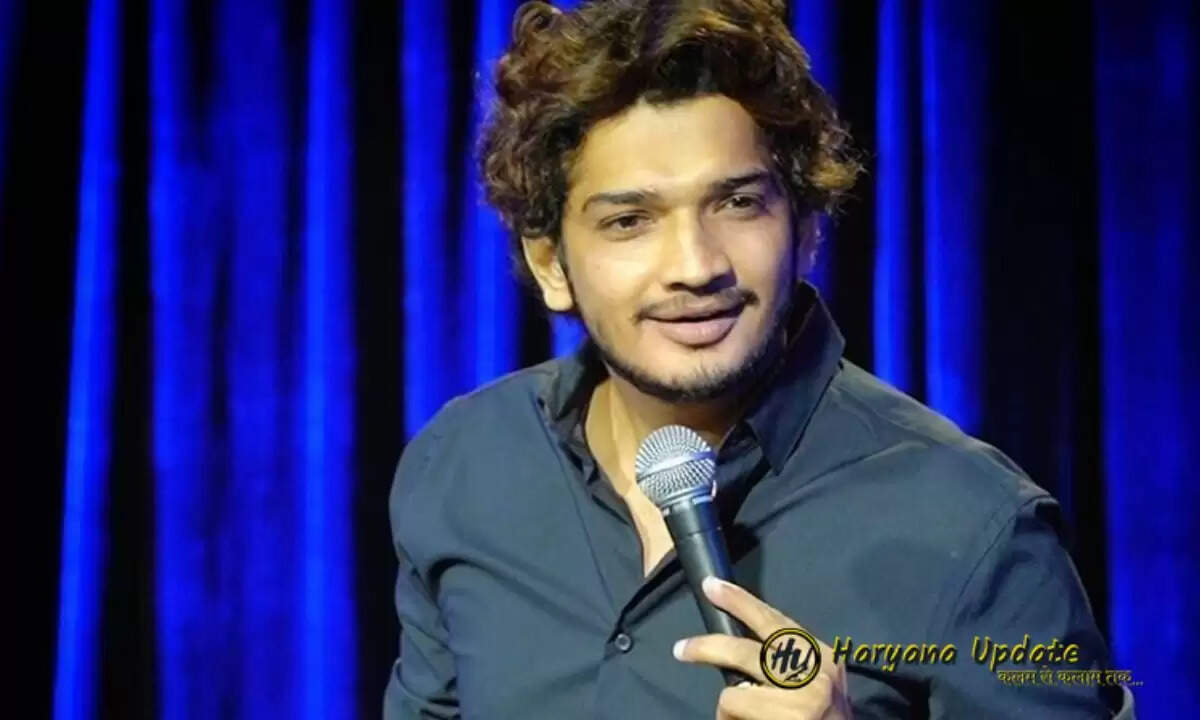 comedian Munawwar Farooqui