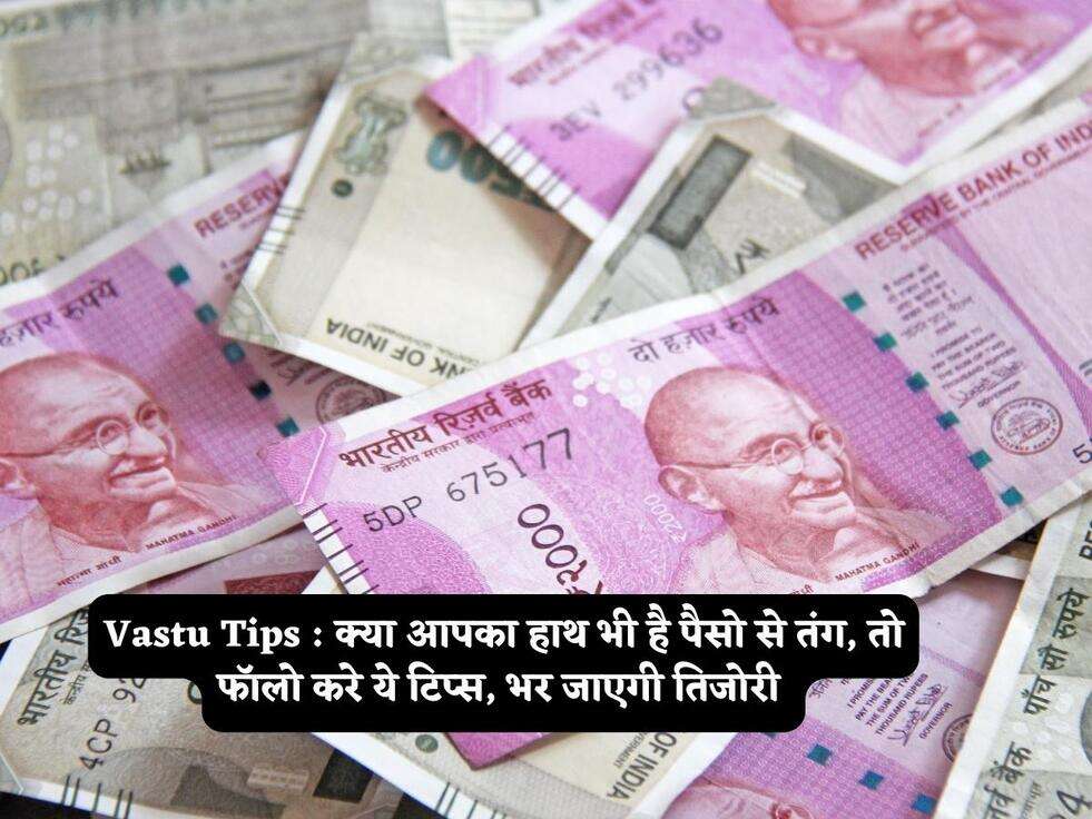 Vastu Tips : क्या आपका हाथ भी है पैसो से तंग, तो फॉलो करे ये टिप्स, भर जाएगी तिजोरी&nbsp;