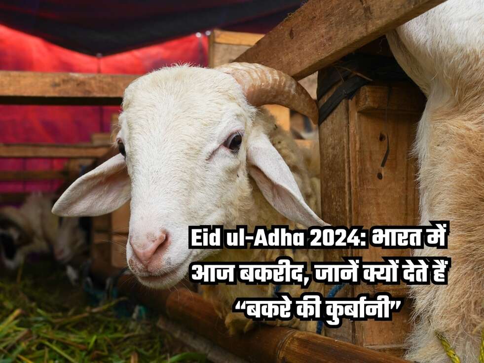 Eid ul-Adha 2024: भारत में आज बकरीद, जानें क्यों देते हैं बकरे की कुर्बानी