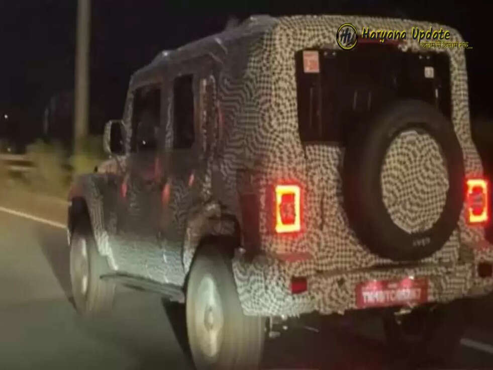 Mahindra Thar: टेस्टिंग के दौरान आई नजर 5 दरवाजों वाली महिंद्रा थार, जानिए कब होगी लॉन्च