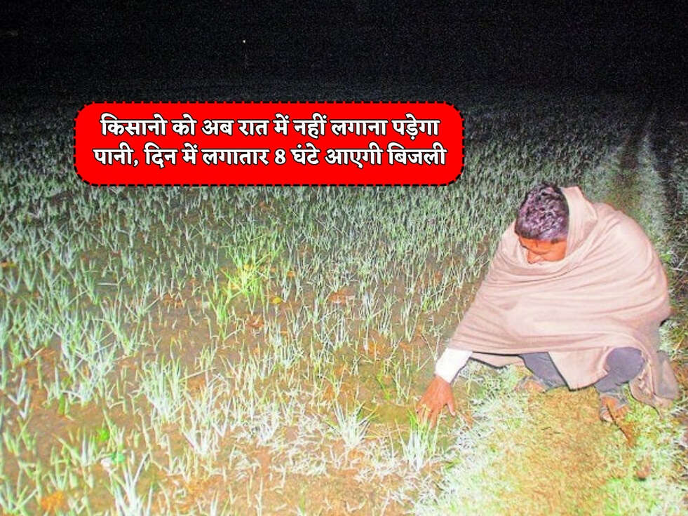 Haryana News : किसानो को अब रात में नहीं लगाना पड़ेगा पानी, दिन में लगातार 8 घंटे आएगी बिजली&nbsp;