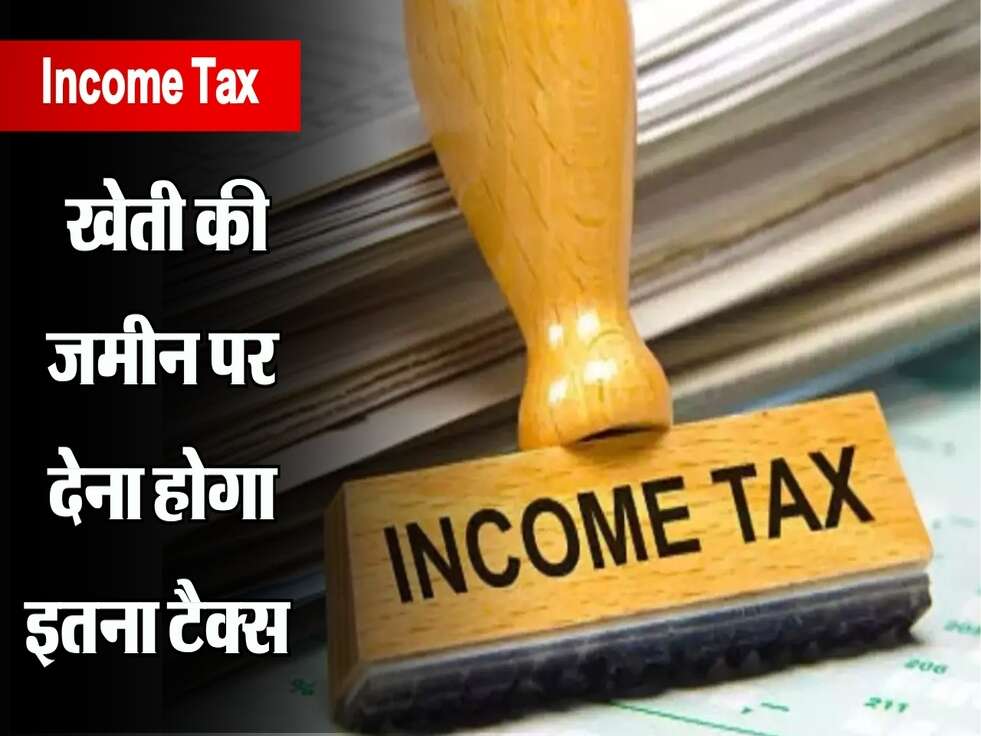 Income Tax : खेती की जमीन पर देना होगा इतना टैक्स&nbsp;