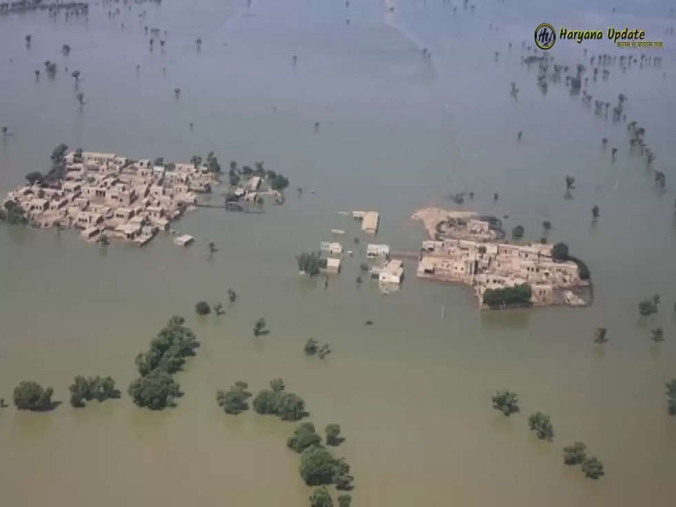 Pakistan Floods: बाढ़ से पाकिस्तान दाने-दाने को हुआ मोहताज, लोग भी पड़ रहे बीमार