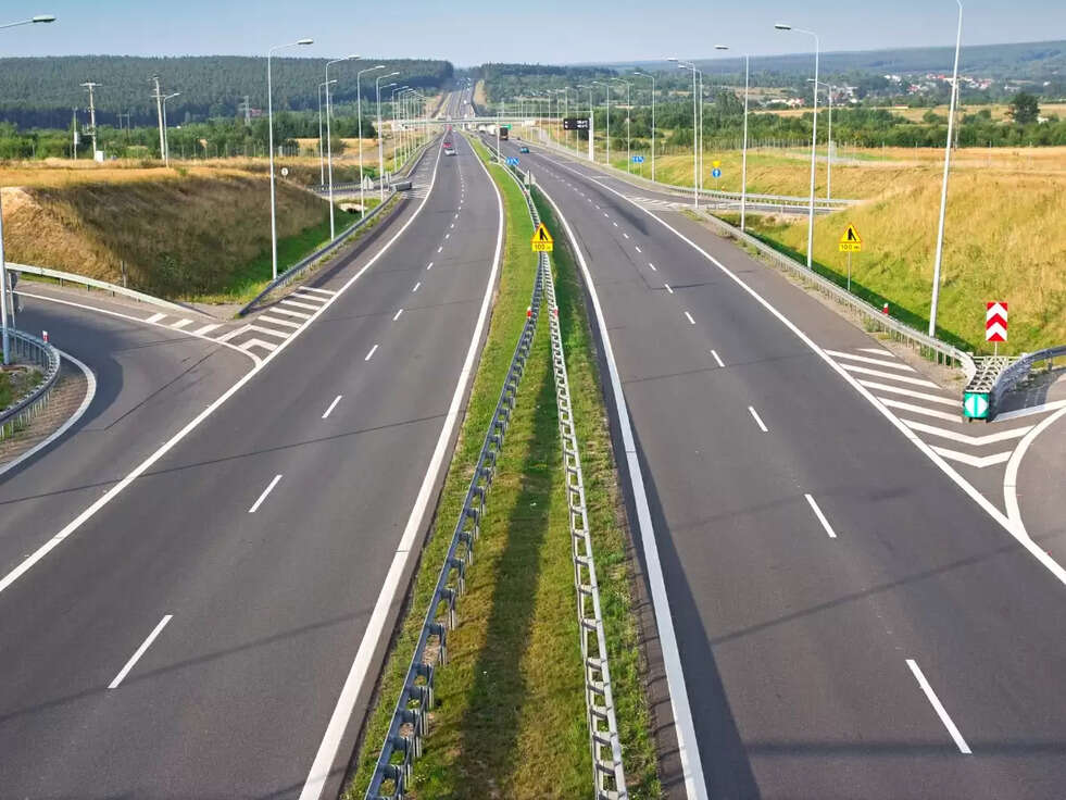 new four lane highway to be built in haryana