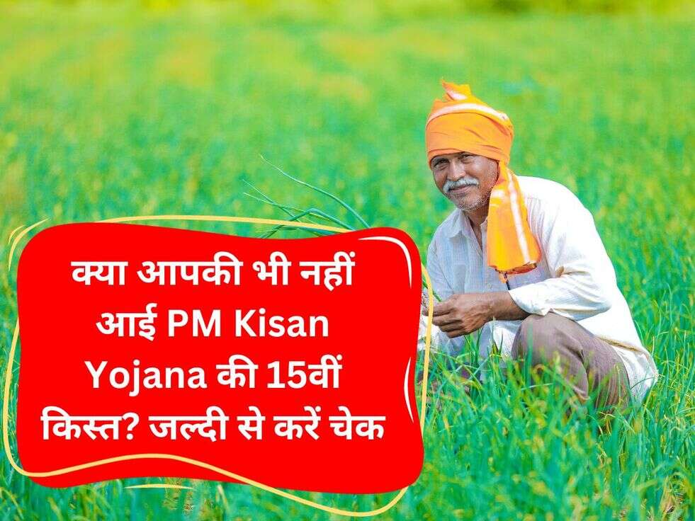 क्या आपकी भी नहीं आई PM Kisan Yojana की 15वीं किस्त? जल्दी से करें चेक