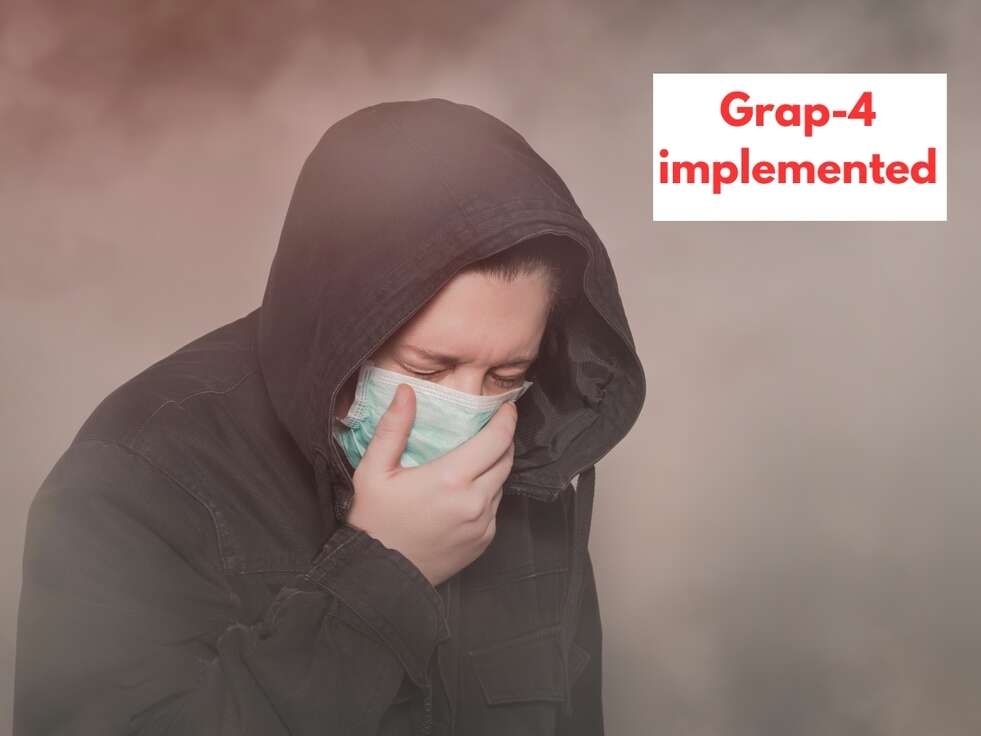 Grap-4 implemented: Haryana से Delhi में ट्रकों की एंट्री बंद, आज हो सकता है स्कूलों को बंद करने पर फैसला