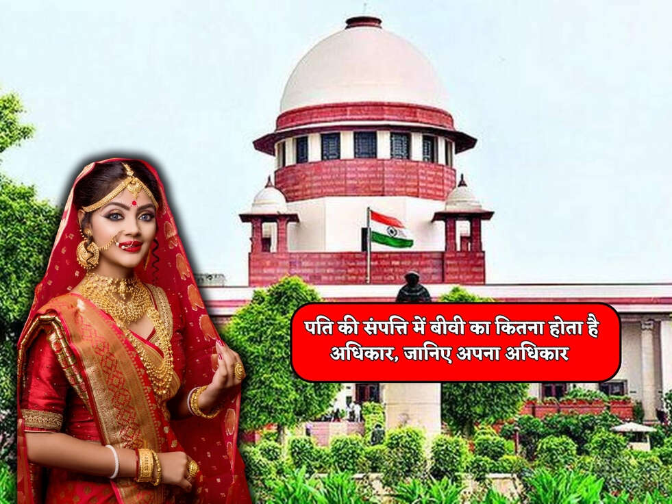 Property Rights Rules : पति की&nbsp;संपत्ति में बीवी का कितना होता है अधिकार, जानिए अपना अधिकार&nbsp;