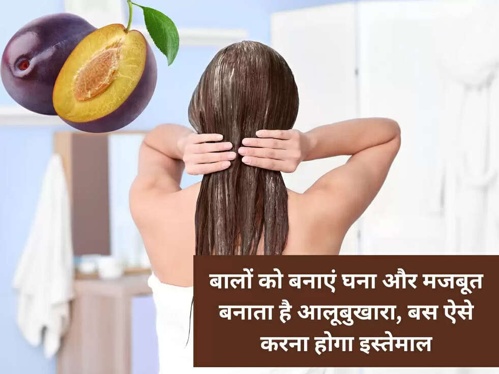 बालों को बनाएं&nbsp; घना और मजबूत बनाता है आलूबुखारा, बस ऐसे करना होगा इस्तेमाल