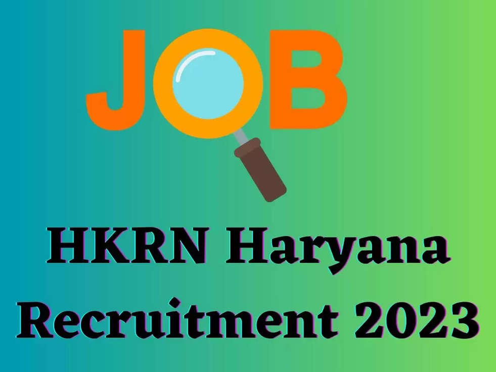HKRN Haryana Recruitment 2023