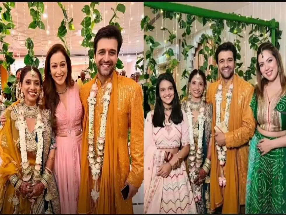 'Taarak Mehta' ने लिए सात फेरे, गोल्डन-ब्लू लहंगे में दुल्हनिया ने लूटी लाइमलाइट