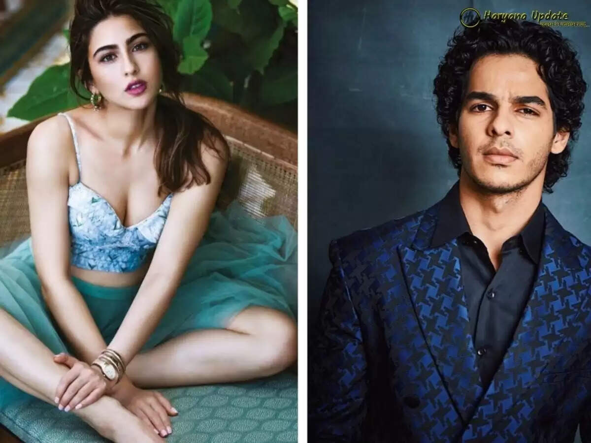 Ishaan Khatter with sara ali khan
