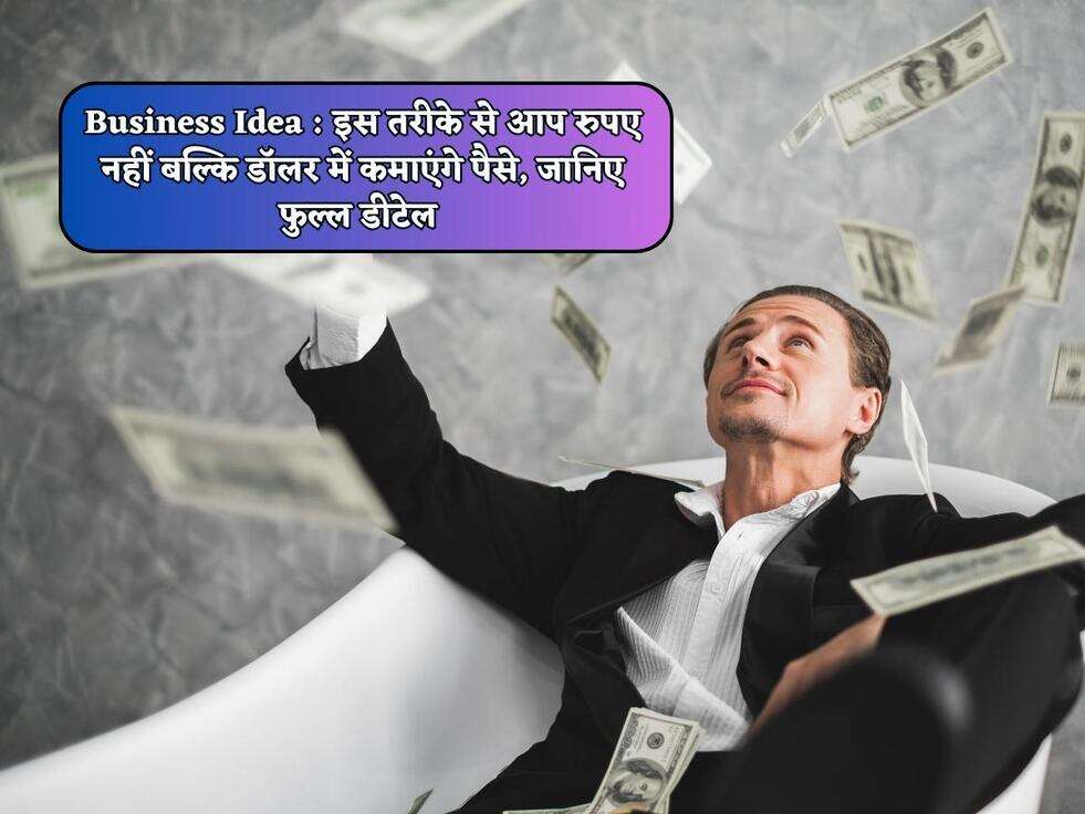 Business Idea : इस तरीके से आप रुपए नहीं बल्कि डॉलर में कमाएंगे पैसे, जानिए फुल्ल डीटेल&nbsp;