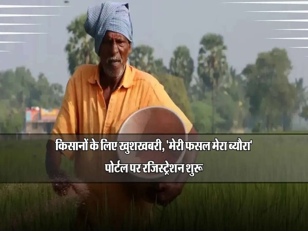Haryana: किसानों के लिए खुशखबरी, 'मेरी फसल मेरा ब्यौरा' पोर्टल पर रजिस्ट्रेशन शुरू