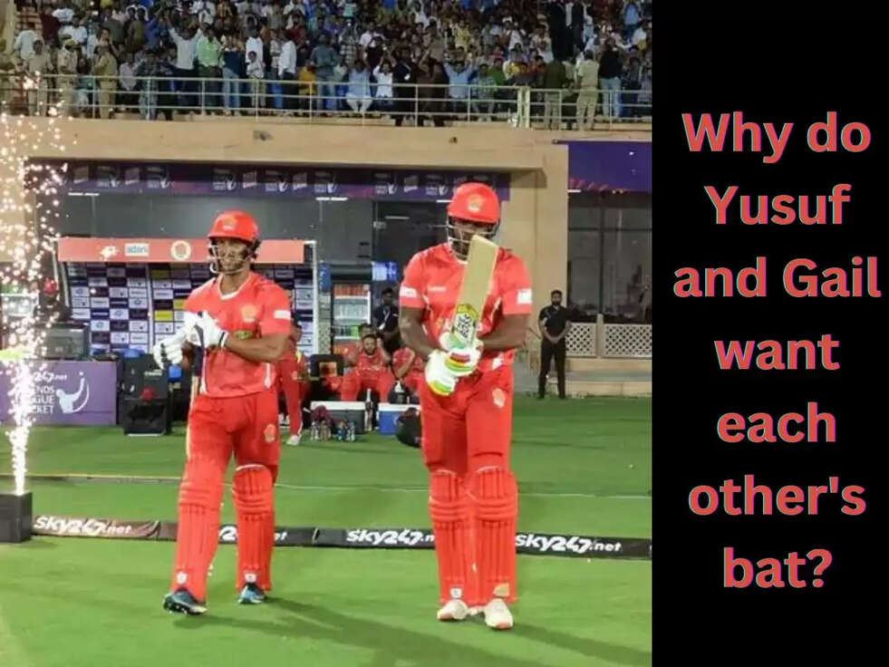 Cricket Updates: क्यों यूसुफ और गेल चाहते हैं एक-दूसरे का bat? खम्माघणी जोधपुर- किसने बोला...