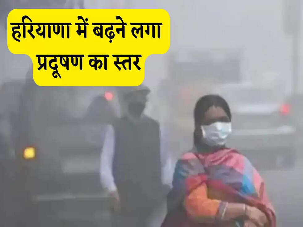 हरियाणा में बढ़ने लगा प्रदूषण का स्तर