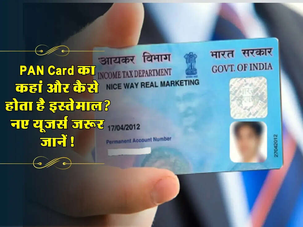 PAN Card का कहां और कैसे होता है इस्तेमाल? नए यूजर्स जरूर जानें!