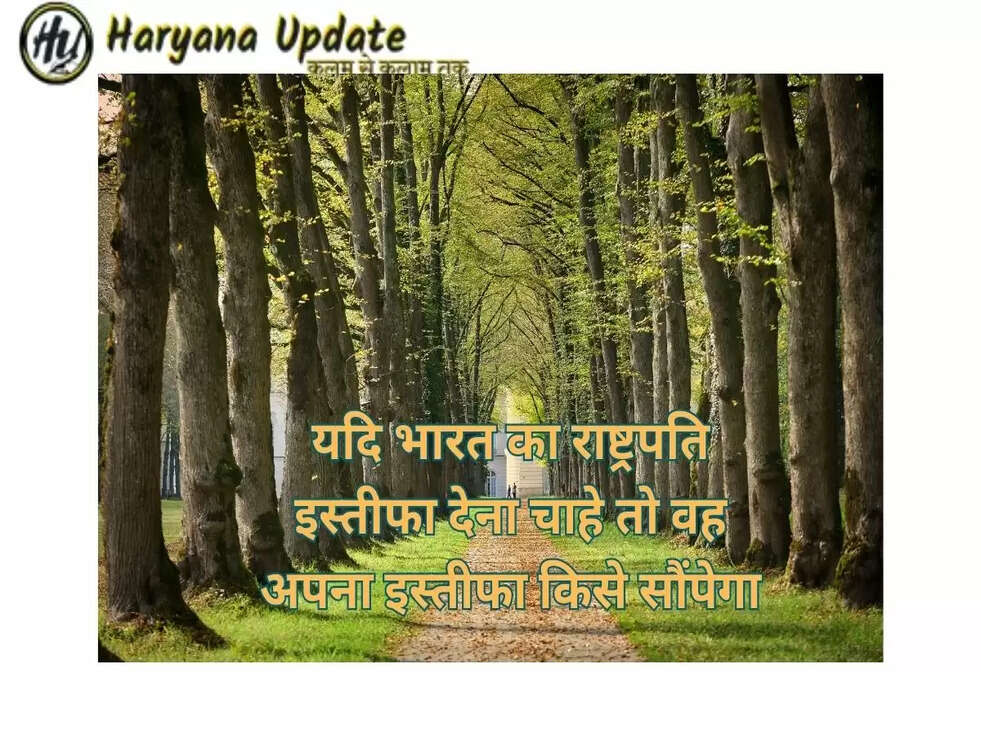 Quiz: यदि भारत का राष्ट्रपति इस्तीफा देना चाहे तो वह अपना इस्तीफा किसे सौंपेगा?