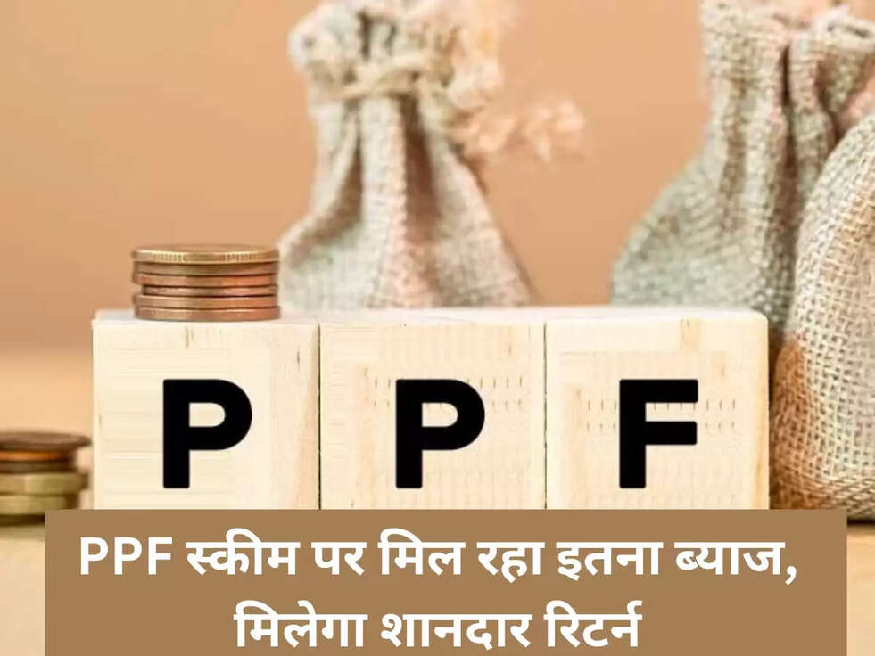PPF स्कीम पर मिल रहा इतना ब्याज, मिलेगा शानदार रिटर्न