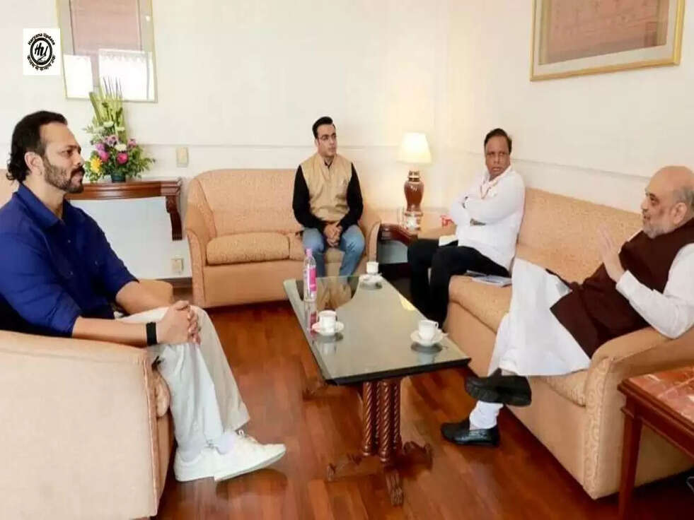 Rohit Shetty meets Amit Shah