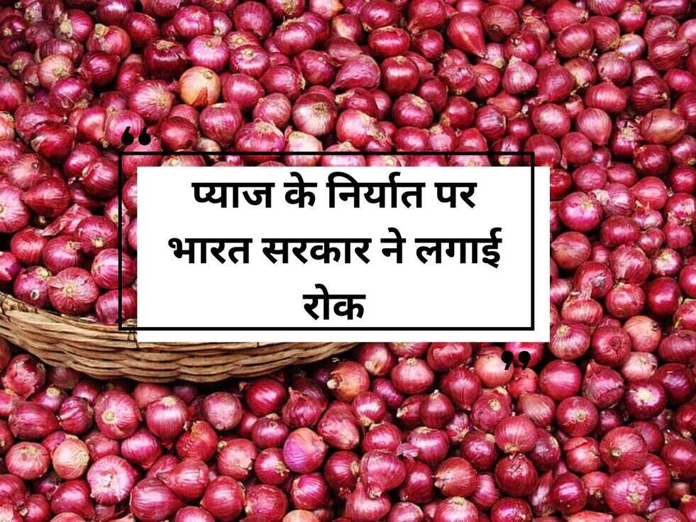 onion export ban