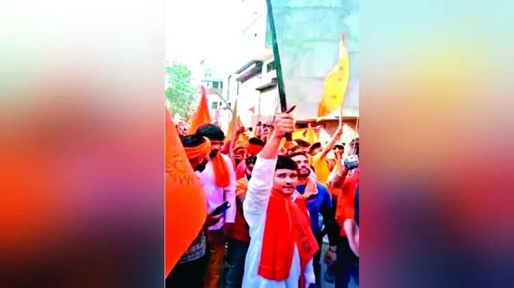 delhi jahangirpuri violence bajrang dal