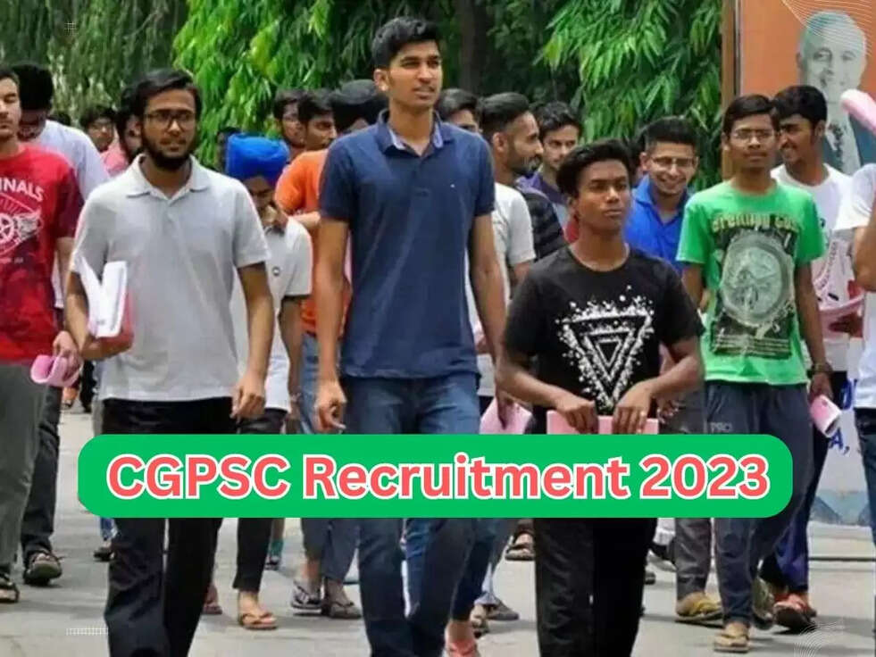 CGPSC Recruitment 2023
