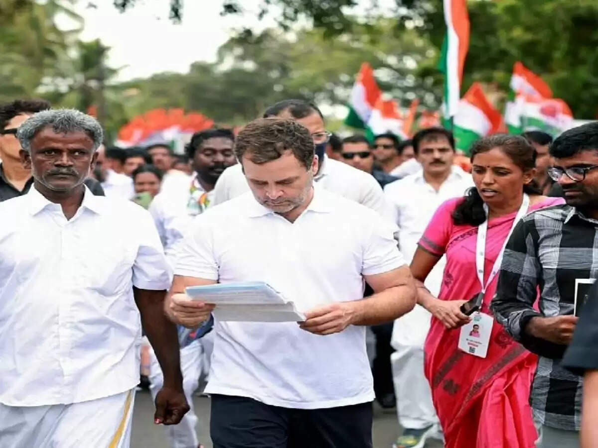 rahul gandhi in bharat jodo yatra