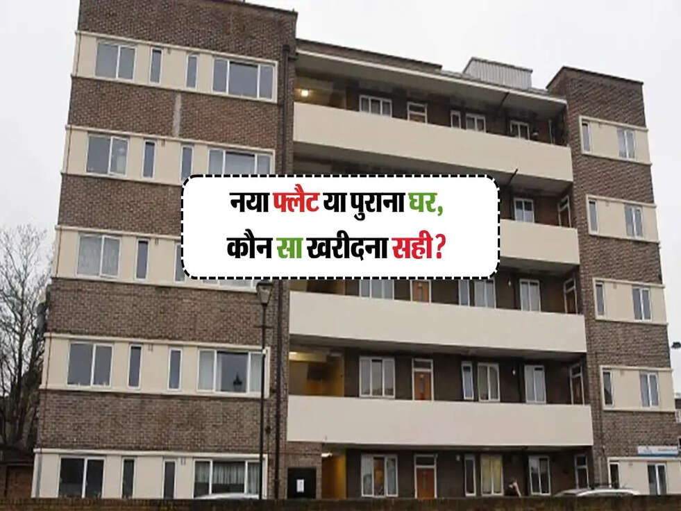 Property: नया फ्लैट या पुराना घर, कौनसा खरीदना सही? जानें फायदे-नुकसान