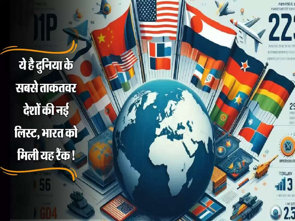 Top Powerful Countries: ये है दुनिया के सबसे ताकतवर देशों की नई लिस्ट, भारत को मिली यह रैंक!