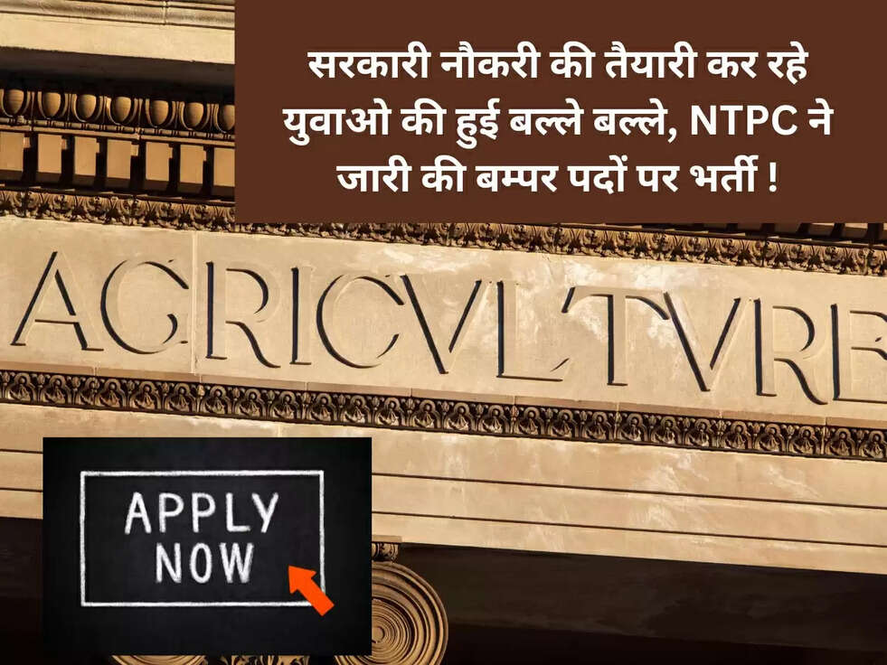 10वीं पास से लेकर ग्रेजुएट तक की हुई मौज, एग्रीकल्चर यूनिवर्सिटी में निकली शानदार भर्ती !