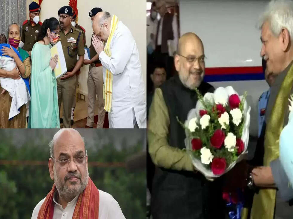Home Minister: माता वैष्णों दरबार में पहुंचे &nbsp;Amit Shah, कई परियोजनाओं की होगी घोषणा