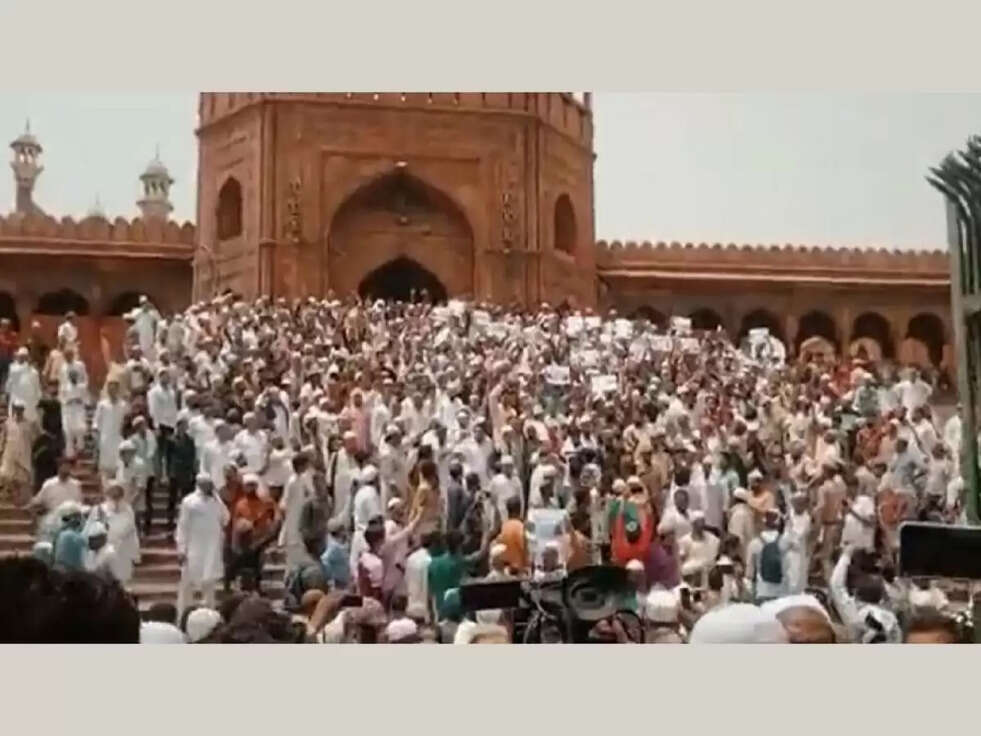 जामा मस्जिद: प्रदर्शनकारियों के खिलाफ प्राथमिकी रिपोर्ट दर्ज