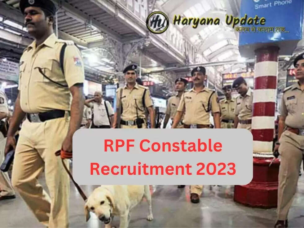 rpf constable recruitment 2023