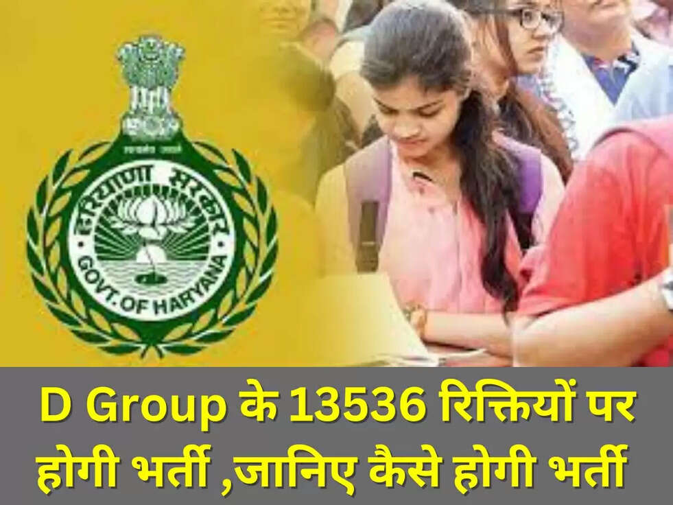 D Group के 13536&nbsp; रिक्तियों पर होगी भर्ती ,जानिए कैसे होगी भर्ती&nbsp;