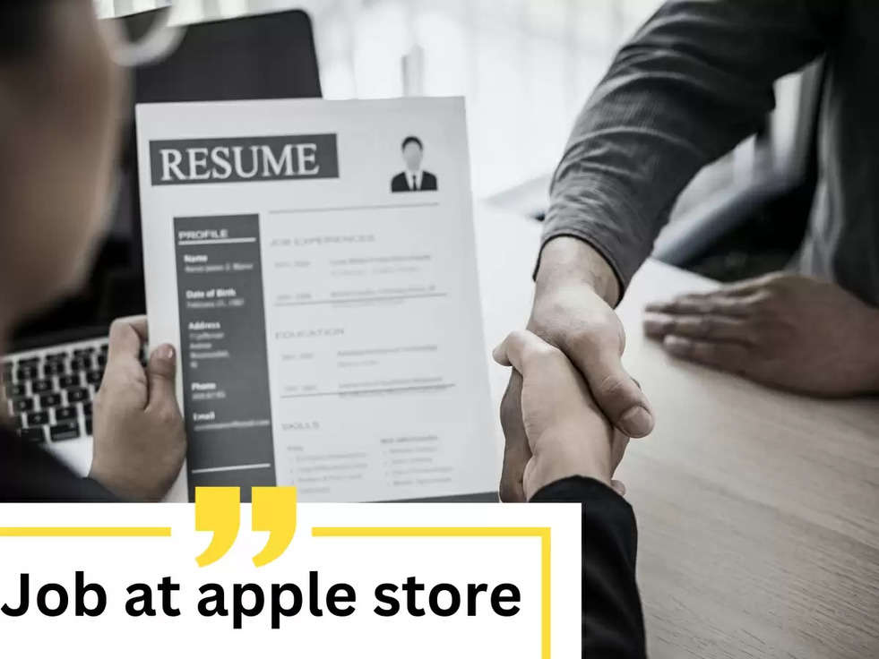 Job at apple store 