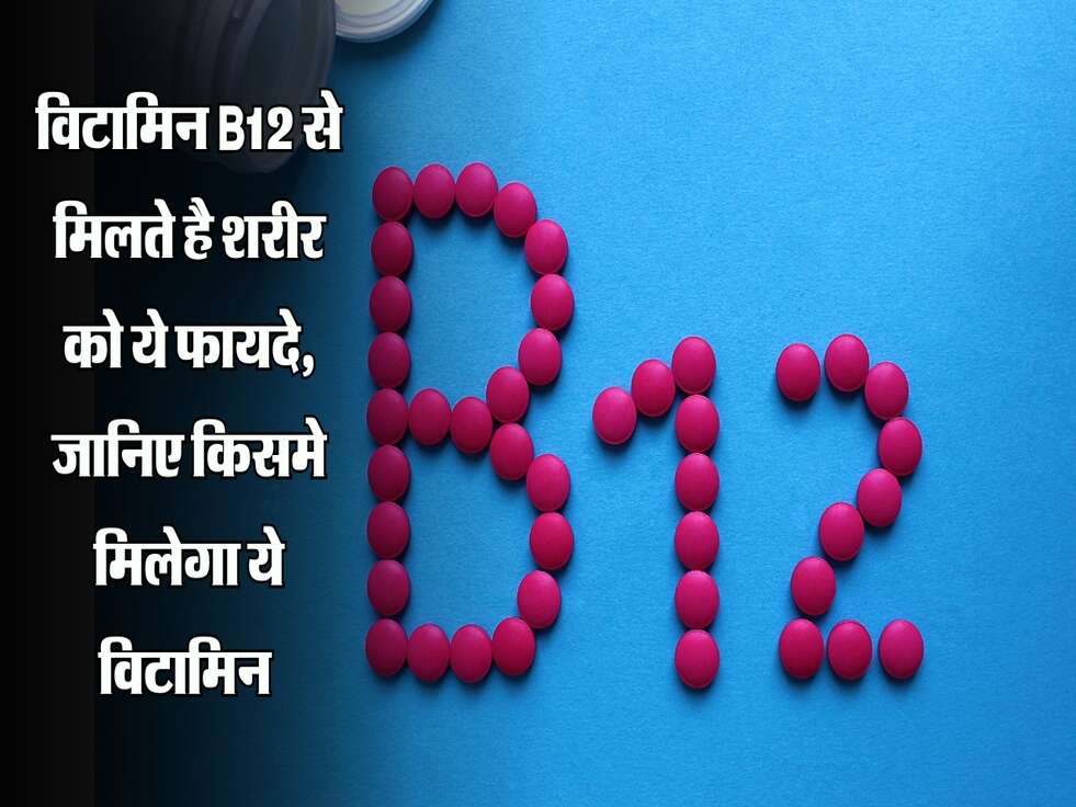 विटामिन B12 से मिलते है शरीर को ये फायदे, जानिए किसमे मिलेगा ये विटामिन&nbsp;