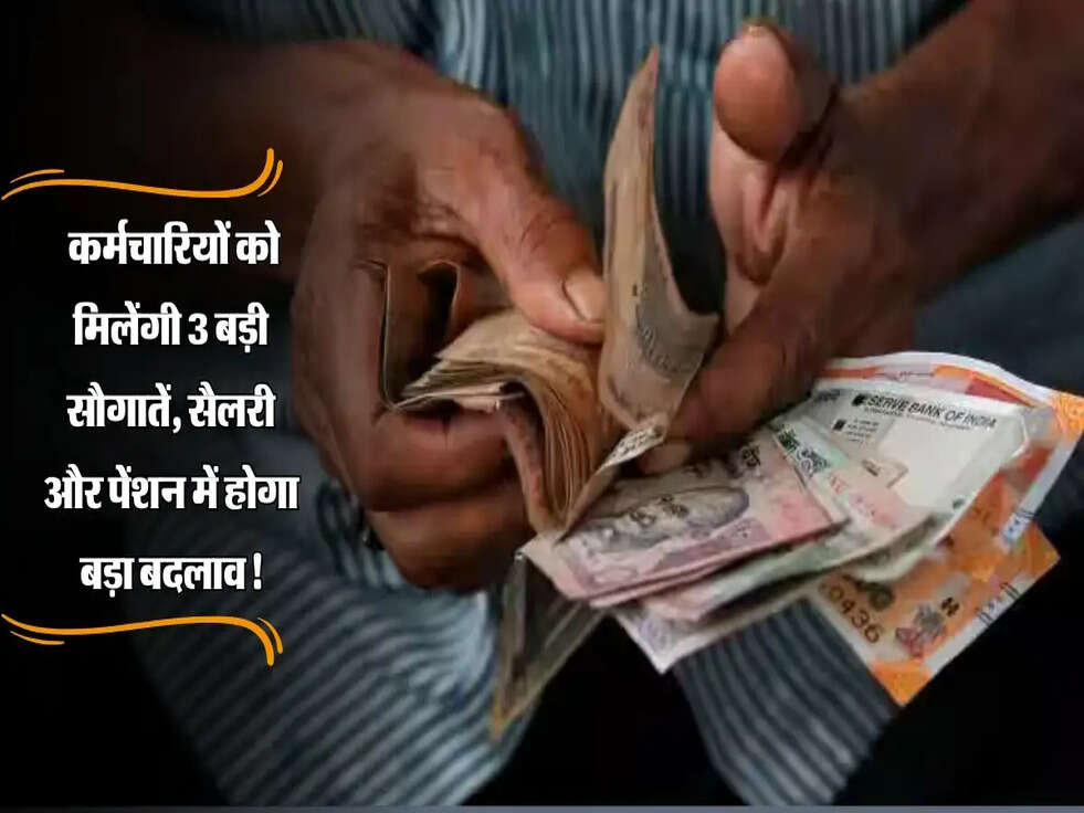 Budget 2025: कर्मचारियों को मिलेंगी 3 बड़ी सौगातें, सैलरी और पेंशन में होगा बड़ा बदलाव!