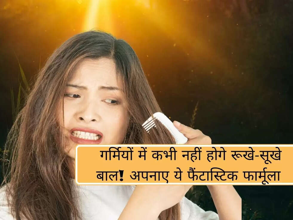 गर्मियों में कभी नहीं होगे रूखे-सूखे बाल! अपनाए ये फैंटास्टिक फार्मूला 