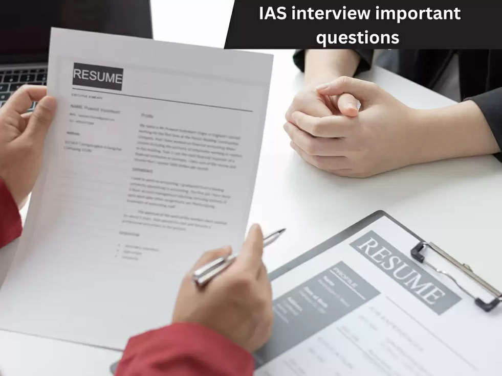 UPSC IAS interview questions 