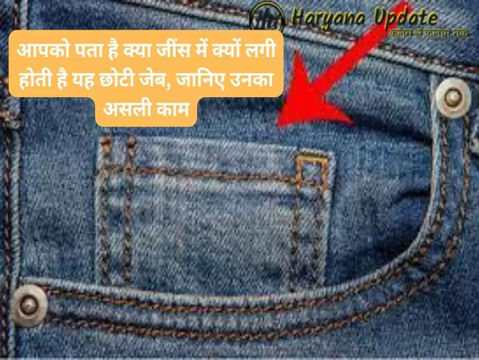 Jeans Mini Pocket: आपको पता है क्या जींस में क्यों लगी होती है यह छोटी जेब, जानिए उनका असली काम..