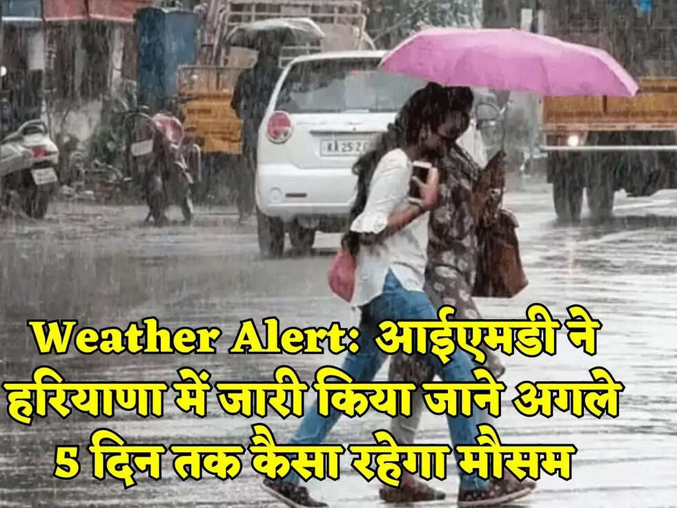 Weather Alert:&nbsp;आईएमडी ने हरियाणा में जारी किया जाने अगले 5 दिन तक कैसा रहेगा मौसम