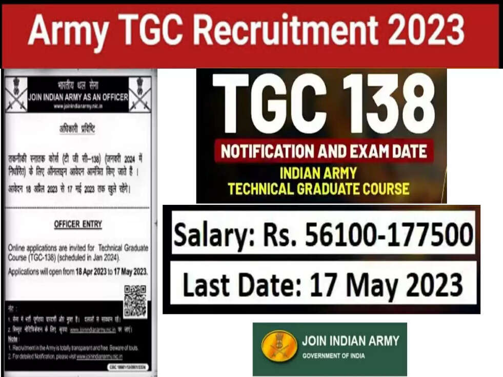 Indian Army TGC Recruitment 2023