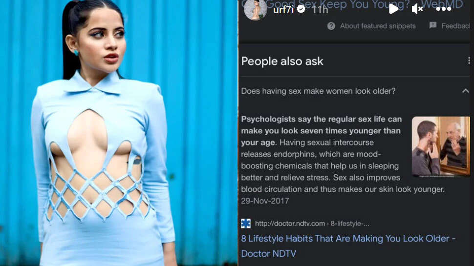 Urfi Javed shared a image