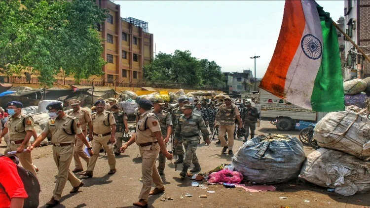 delhi jahangirpuri violence bajrang dal