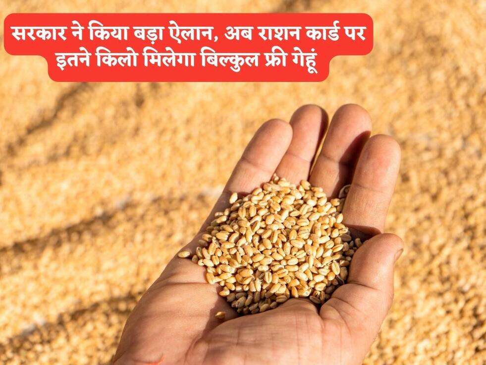 BPL Card Scheme : सरकार ने किया बड़ा ऐलान, अब राशन कार्ड पर इतने किलो मिलेगा बिल्कुल फ्री गेहूं&nbsp;